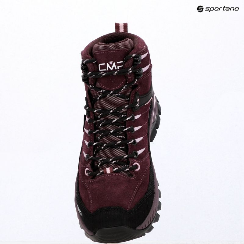 Buty trekkingowe damskie CMP Rigel 2.0 Mid Waterproof plum/soft pink 9