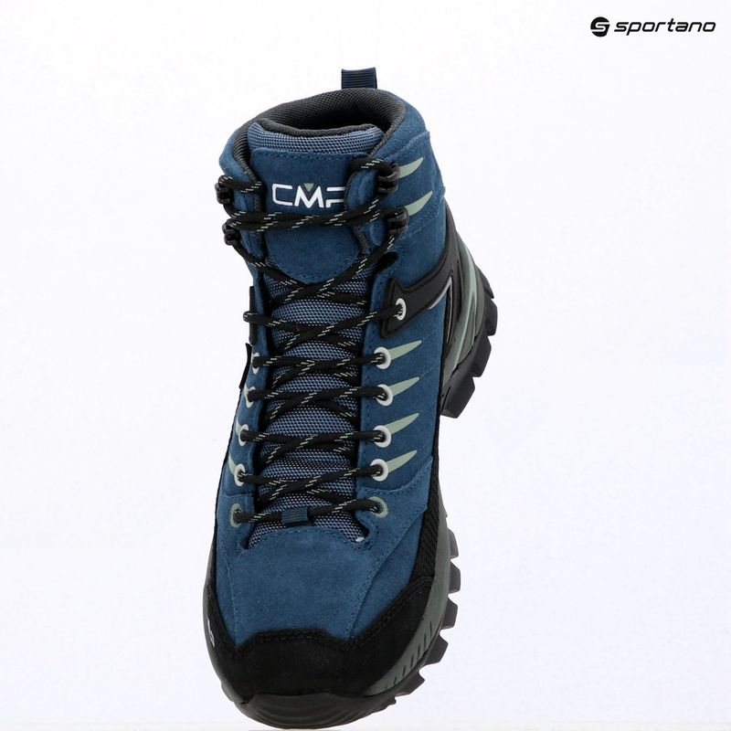 Buty trekkingowe męskie CMP Rigel 2.0 Mid Waterproof avio/salvia 9