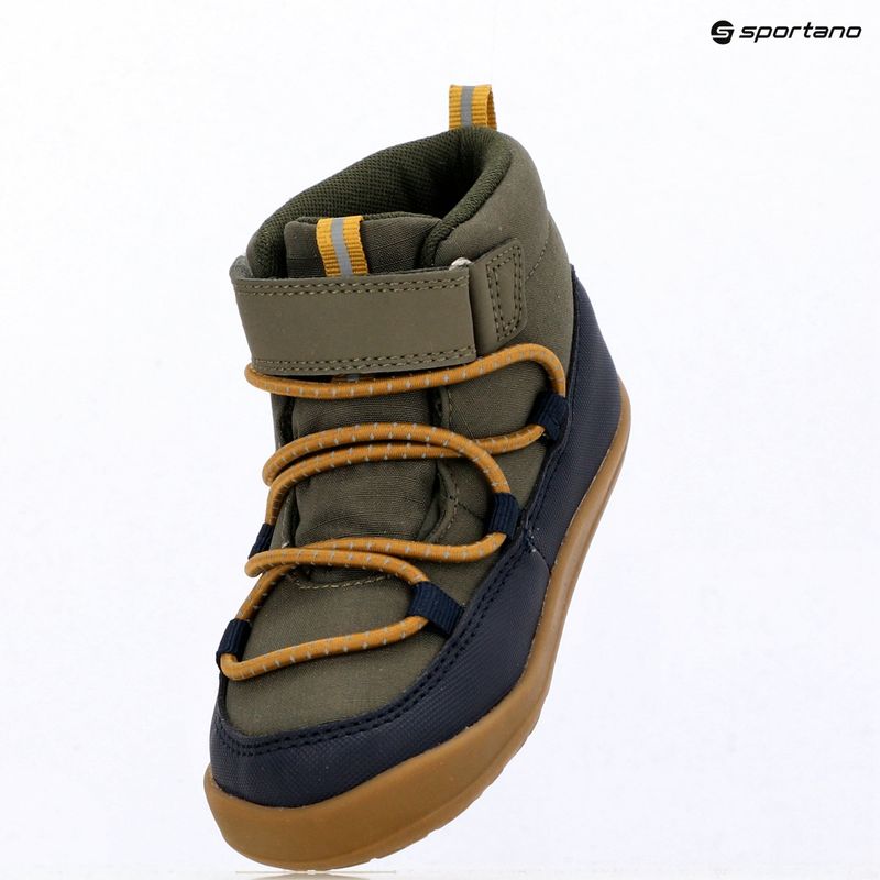 Buty barefoot dziecięce Viking Birch Barefoot Mid 1V Waterproof navy/olive 16