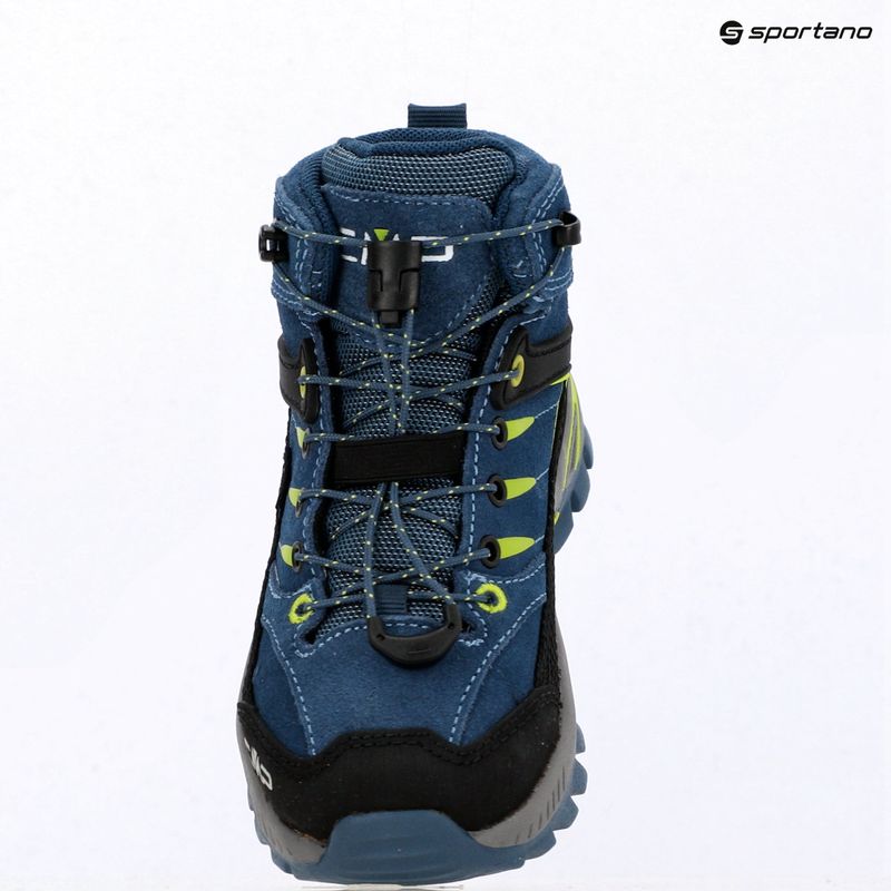 Buty trekkingowe dziecięce CMP Rigel 2.0 Mid Waterproof infinity/acido 9