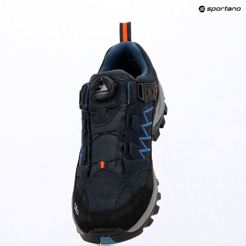 Buty trekkingowe męskie CMP Rigel Low Fitgo Wp b.blue/flash orange 9