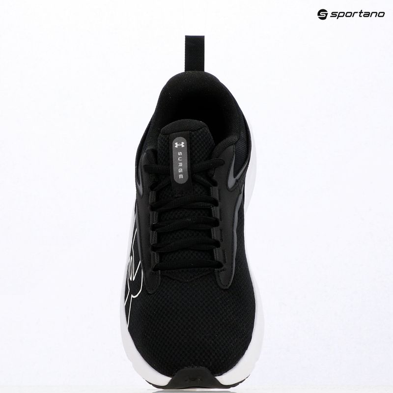 Buty do biegania męskie Under Armour Surge 5 black/black/white 14
