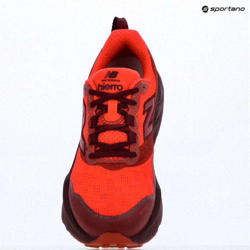 Buty do biegania męskie New Balance Fresh Foam Hierro V9 neo flame/mulled wine 6