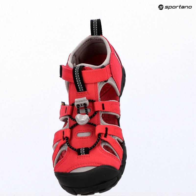 Sandały juniorskie KEEN Seacamp II CNX red/alloy 9