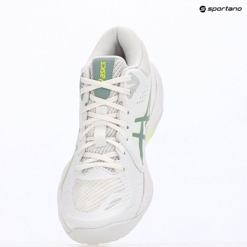 Buty do siatkówki damskie ASICS Beyond FF MT 2 white/ocean haze 14