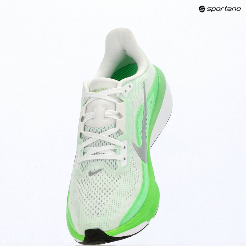 Buty do biegania damskie Nike Pegasus 42 white/green strike/metallic silver 18