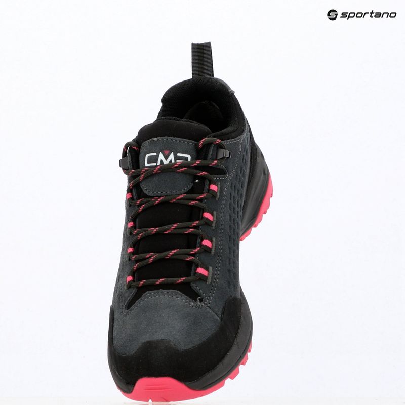 Buty trekkingowe damskie CMP Vertyx Low Waterproof grey/fuxia 9