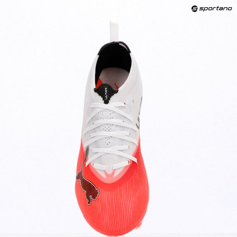 Buty piłkarskie dziecięce Puma Ultra Nitro 7 Ultimate FG/AG Jr ultra red/puma black/puma white 9