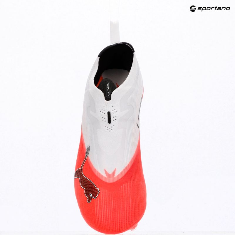 Buty piłkarskie dziecięce PUMA Ultra Nitro 7 Ultimate LL FG/AG Jr ultra red/puma black/puma white 9