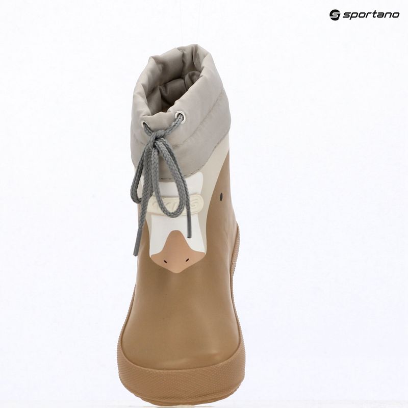 Kalosze dziecięce Viking Alv Barefoot Paw Print beige 8