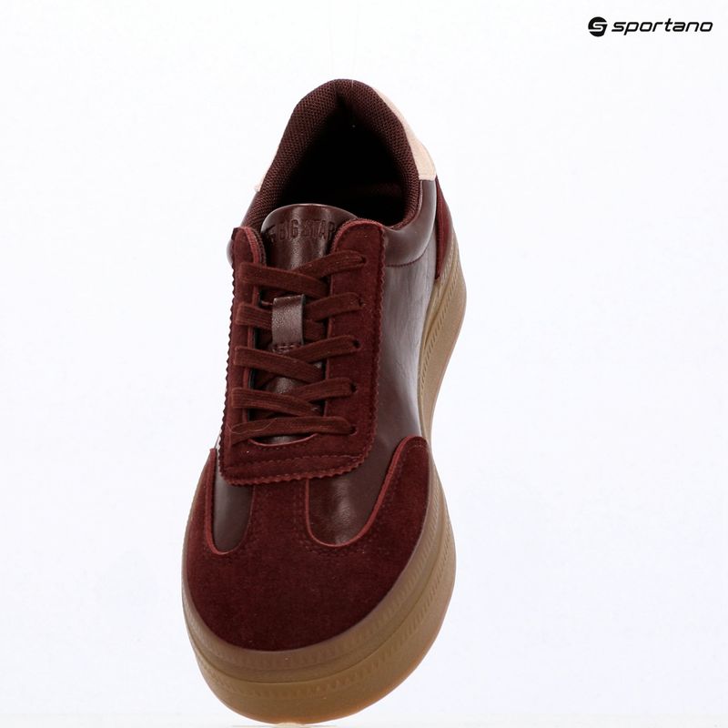 Buty damskie BIG STAR UU274013 burgundy 9