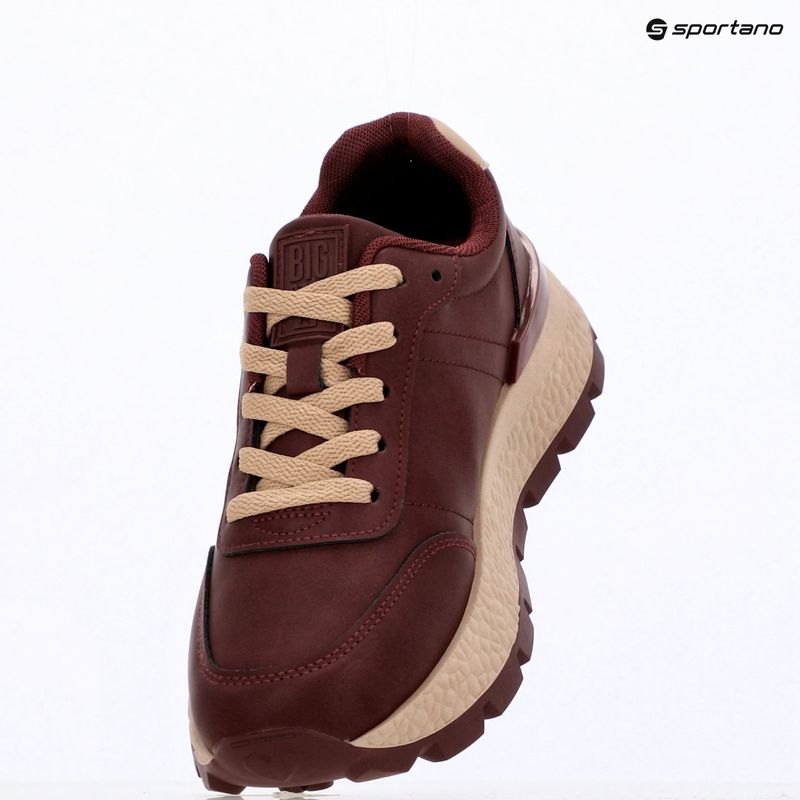 Buty damskie BIG STAR UU274041 burgundy 9