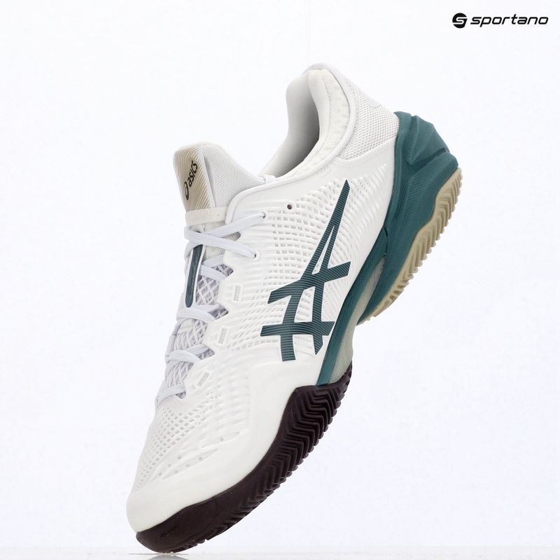 Buty do tenisa męskie ASICS Court FF 3 Clay white/foggy teal 6