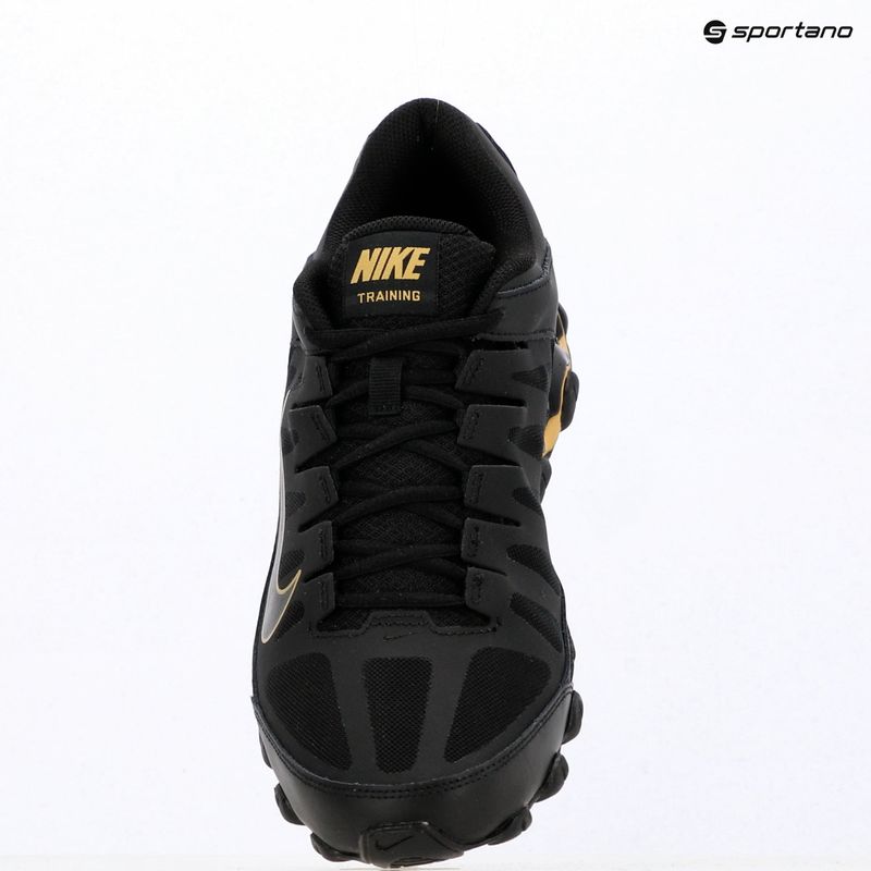 Buty treningowe męskie Nike Reax 8 TR Mesh black/black/metallic gold 6