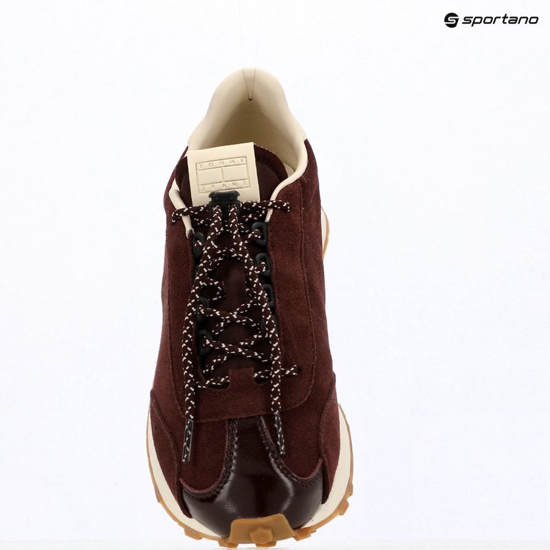 Buty damskie Tommy Jeans Retro Archive Runner brown 9