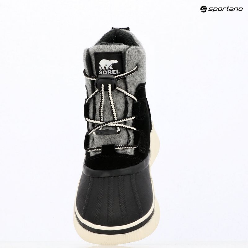 Śniegowce dziecięce Sorel Out N About IV Chillz Waterproof black/chalk 9