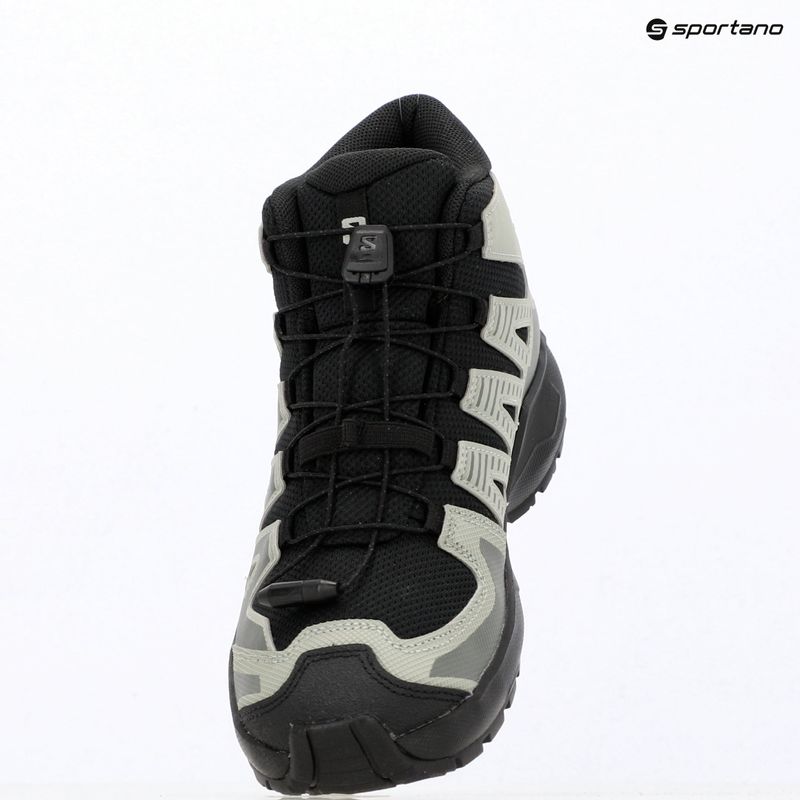 Buty turystyczne dziecięce Salomon XA PRO MID Waterproof black/sedona sage 6