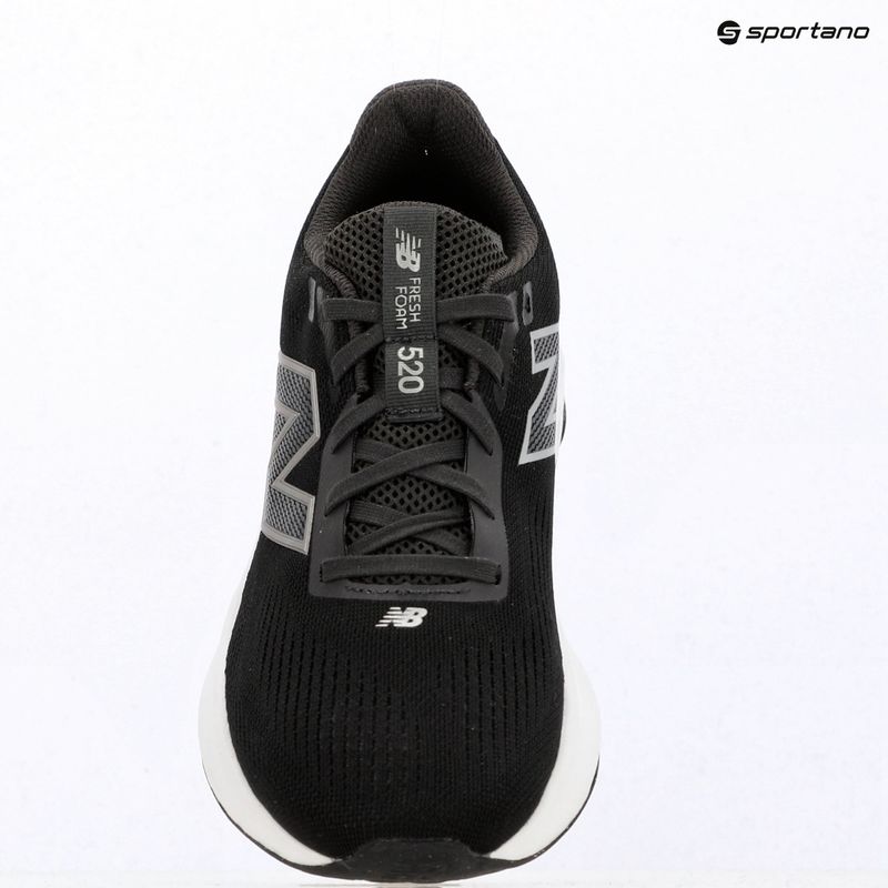 Buty do biegania damskie New Balance Fresh Foam 520's V9 black cement/dark silver metallic/pink salt 7