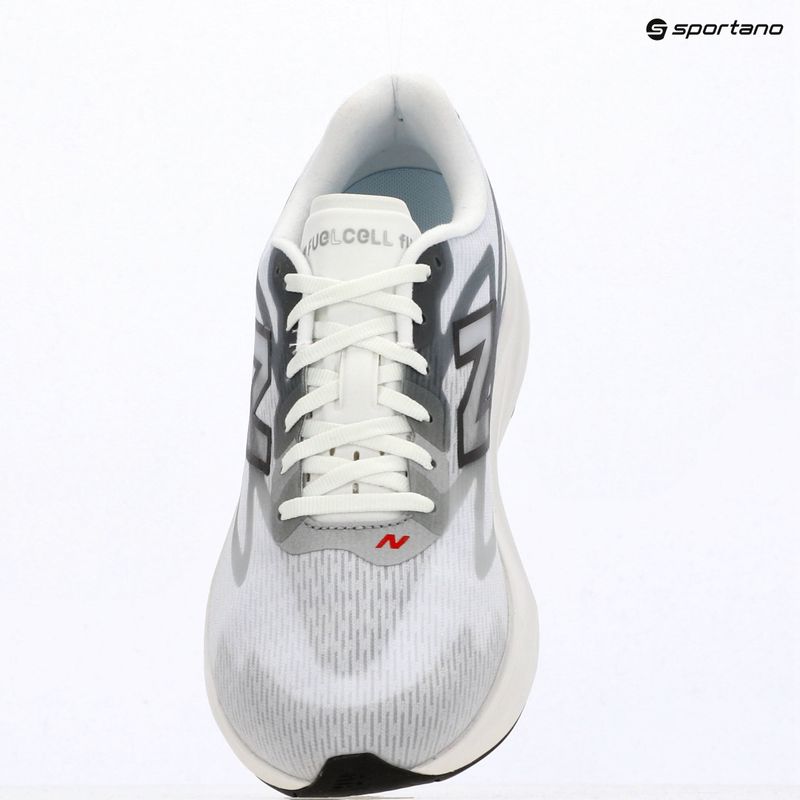 Buty do biegania męskie New Balance FuelCell Flite-R V1 white/slate grey/neo flame 9
