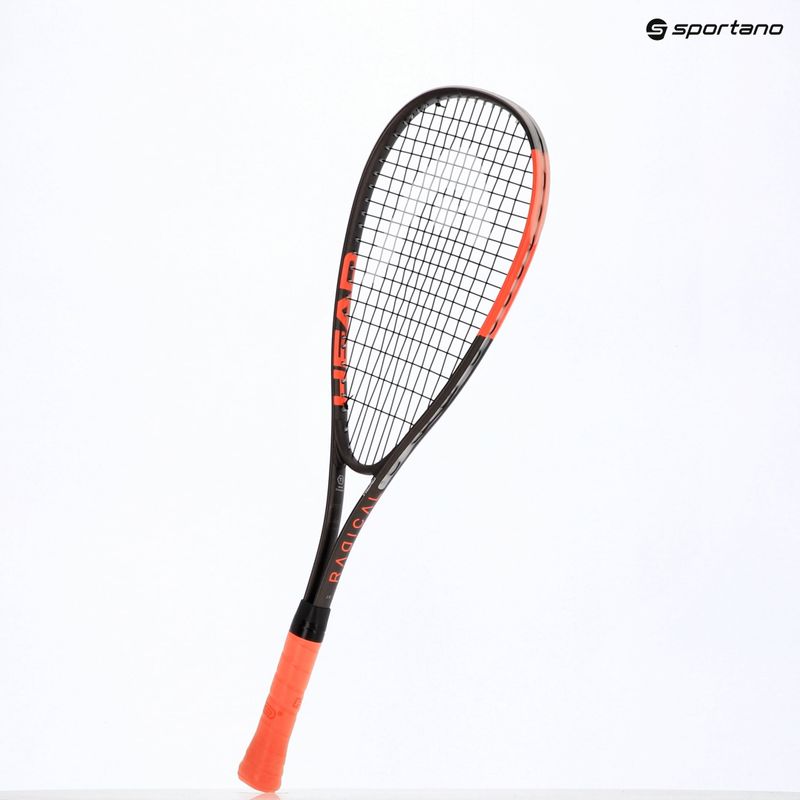 Rakieta do squasha dla dzieci HEAD Radical Junior 2026 black/red 10