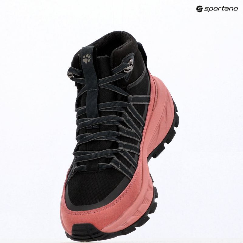 Buty turystyczne damskie Jack Wolfskin Wild Hike Texapore Mid mineral red 15