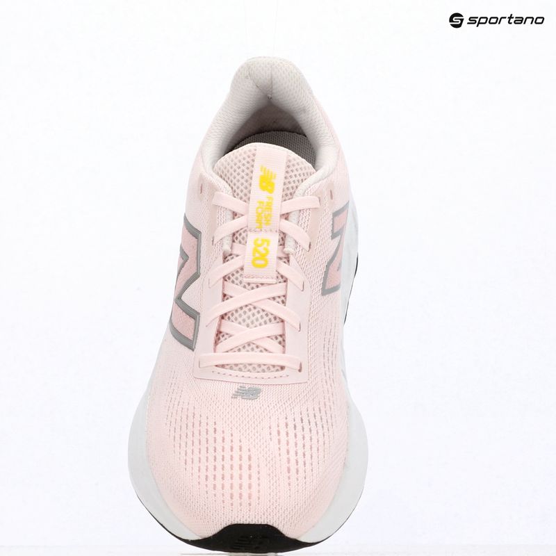 Buty do biegania damskie New Balance Fresh Foam 520's V9 pink salt/pink granite/silver metallic 7
