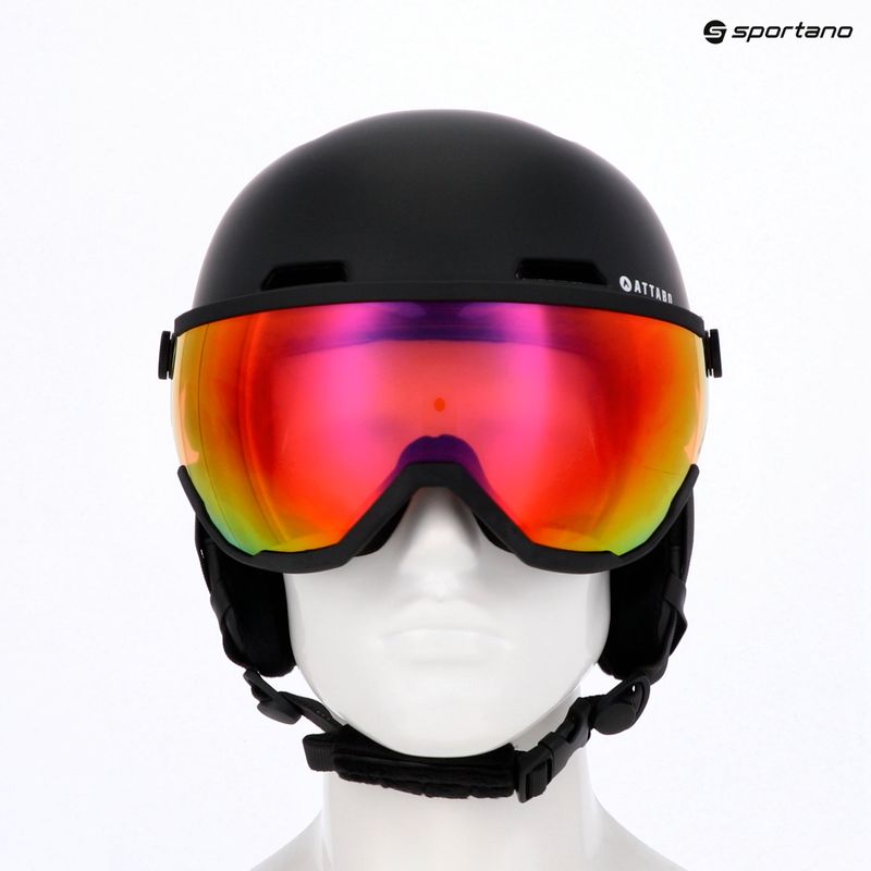 Kask narciarski ATTABO Avens 2.0 Visor czarny 22
