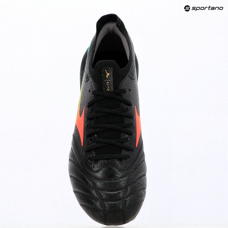 Buty piłkarskie Mizuno Morelia Neo V β Elite FG black/lava orange/arcadia 3