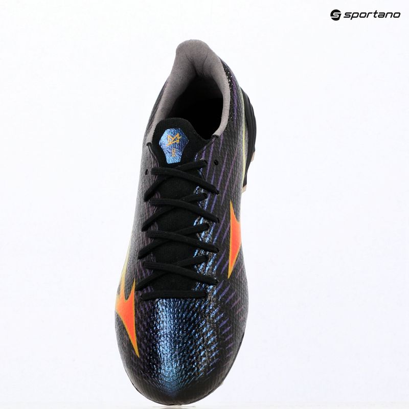 Buty piłkarskie Mizuno Alfa III Pro FG black/lava orange/evening primrose 3