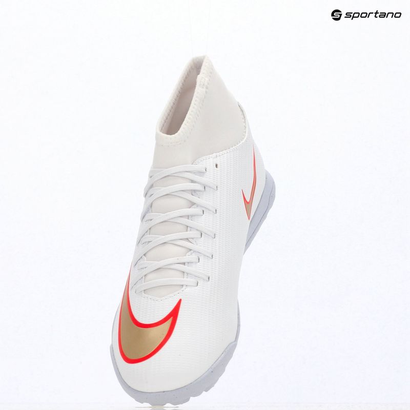 Buty piłkarskie męskie Nike Mercurial Superfly 11 Club TF white/bright crimson/blur 15