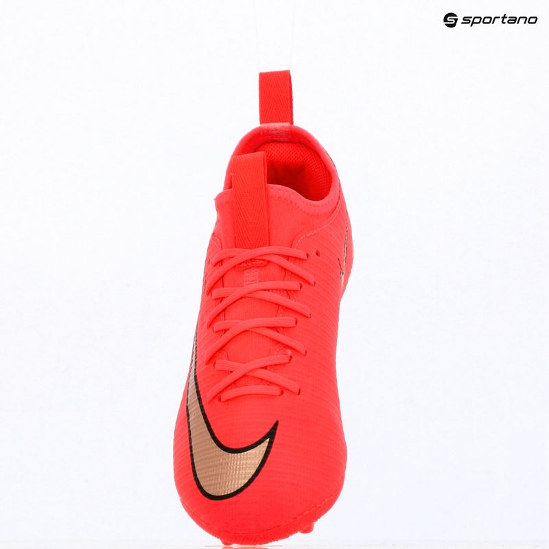 Buty piłkarskie dziecięce Nike Jr. Mercurial Vapor 17 Academy AG bright crimson/blur 8