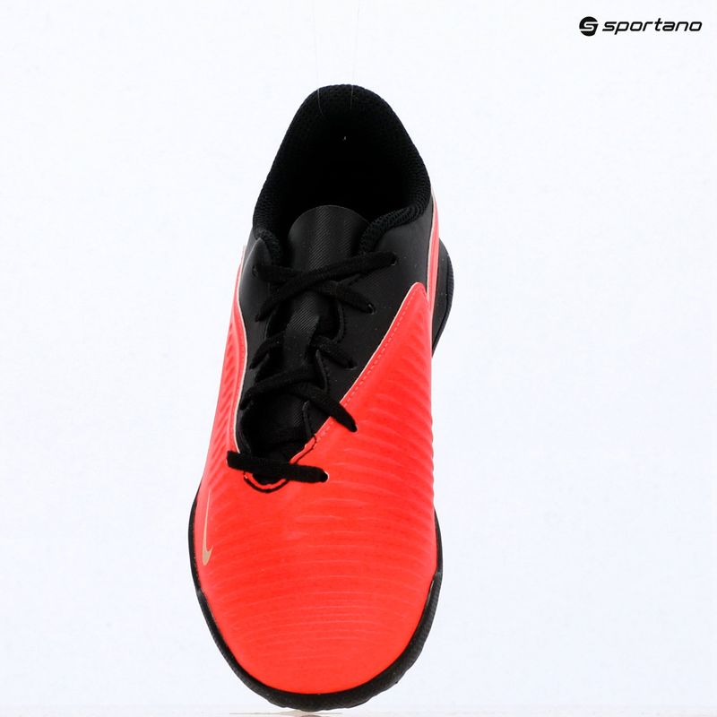 Buty piłkarskie dziecięce Nike Jr. Phantom 6 Low Club Bright Crimson/Bright Crimson/Black 8