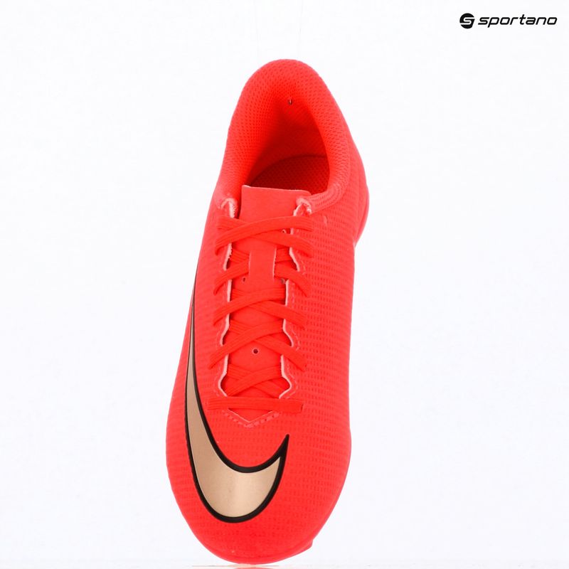 Buty piłkarskie dziecięce Nike Jr. Mercurial Vapor 17 Club MG bright crimson/blur 8