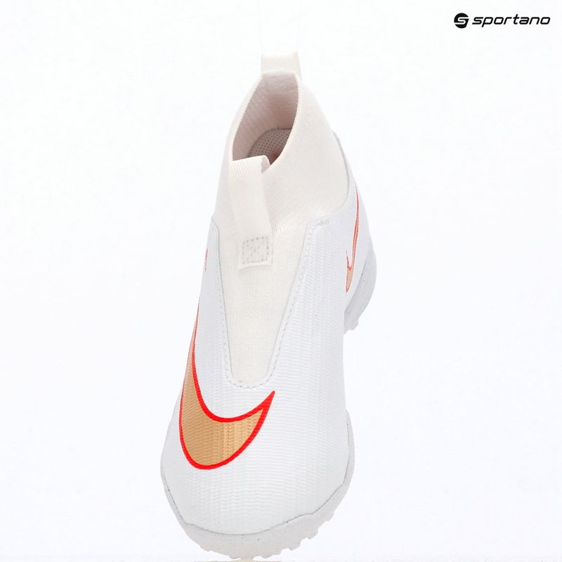 Buty piłkarskie dziecięce Nike Jr. Mercurial Superfly 11 Academy white/bright crimson/blur 8