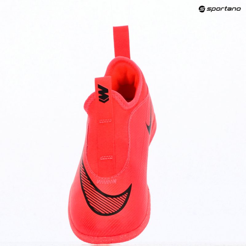 Buty piłkarskie dziecięce Nike Jr. Mercurial Vapor 17 Club IR1212 bright crimson/blur 8