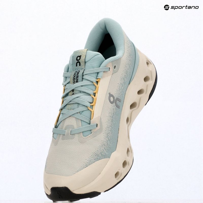Buty do biegania damskie On Cloudsurfer Trail 2 Waterproof grain/brook 16