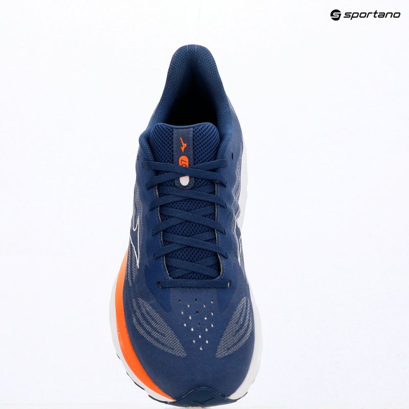 Buty do biegania męskie Mizuno Wave Skyrise 7 estate blue/white/coral rose 7