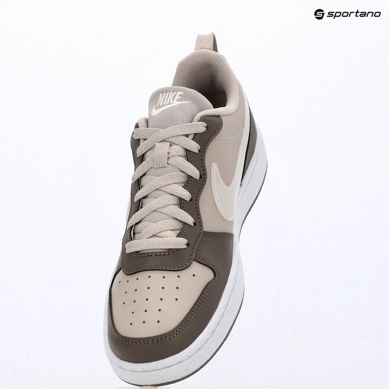Buty Nike Court Borough Low moon particle/cave stone/white/white 18