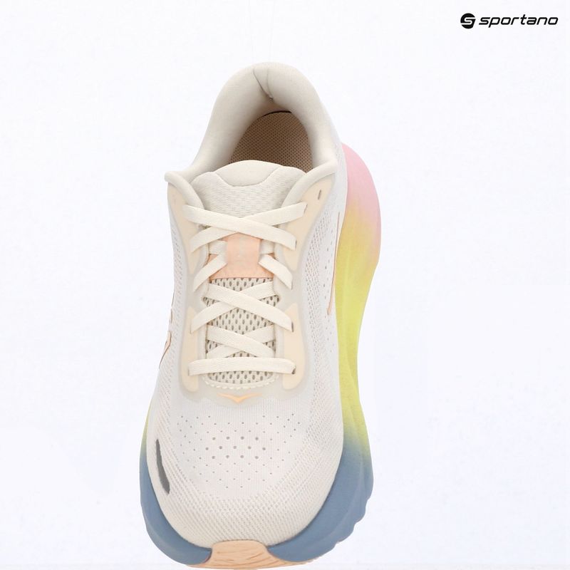 Buty do biegania damskie HOKA Rincon 5 alabaster/tangerine glow 18