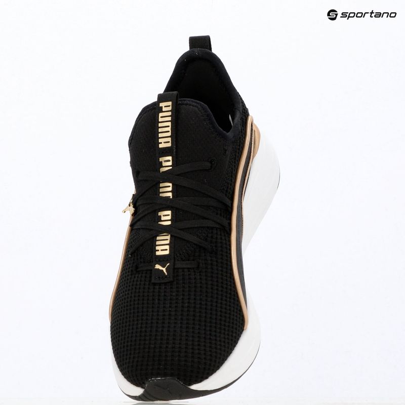 Buty damskie PUMA Softride Sabrina Polished Chrome puma black/puma white/puma gold 16