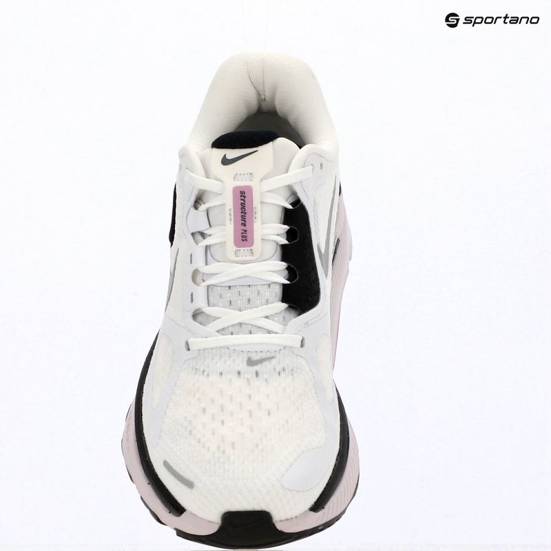 Buty do biegania damskie Nike Structure Plus white/black/metallic silver 14