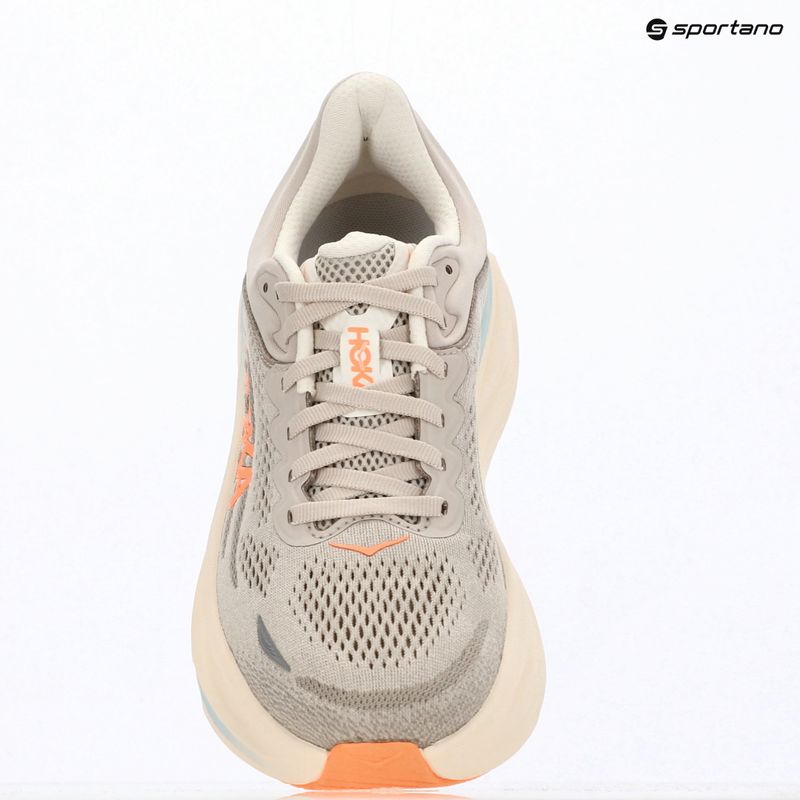 Buty do biegania damskie HOKA Bondi 9 Wide river rock grey/mineral ore 16