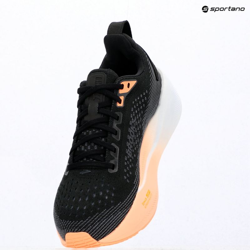 Buty do biegania damskie Brooks Ghost Max 4 black/folkstone/cyber peach 16