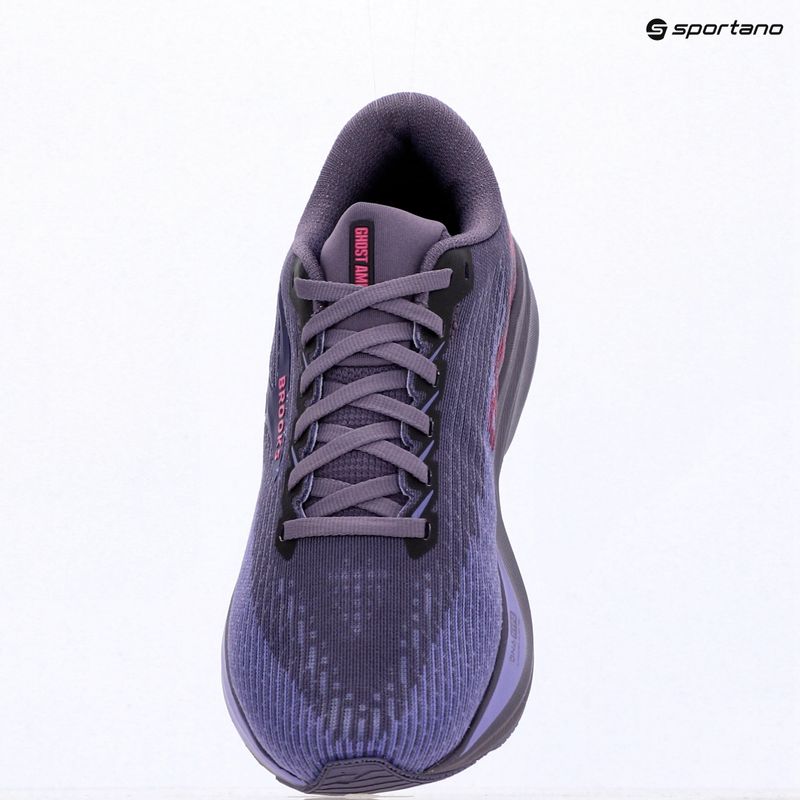 Buty do biegania damskie Brooks Ghost Amp purple/purple/fuchsia 15