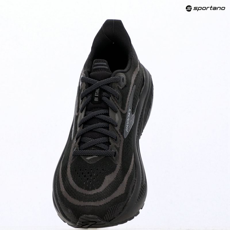 Buty do biegania damskie Brooks Ghost 18 black/black/ebony 11