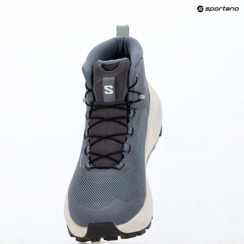 Buty turystyczne damskie Salomon Genesis Mid GTX grisaille/green milieu 15