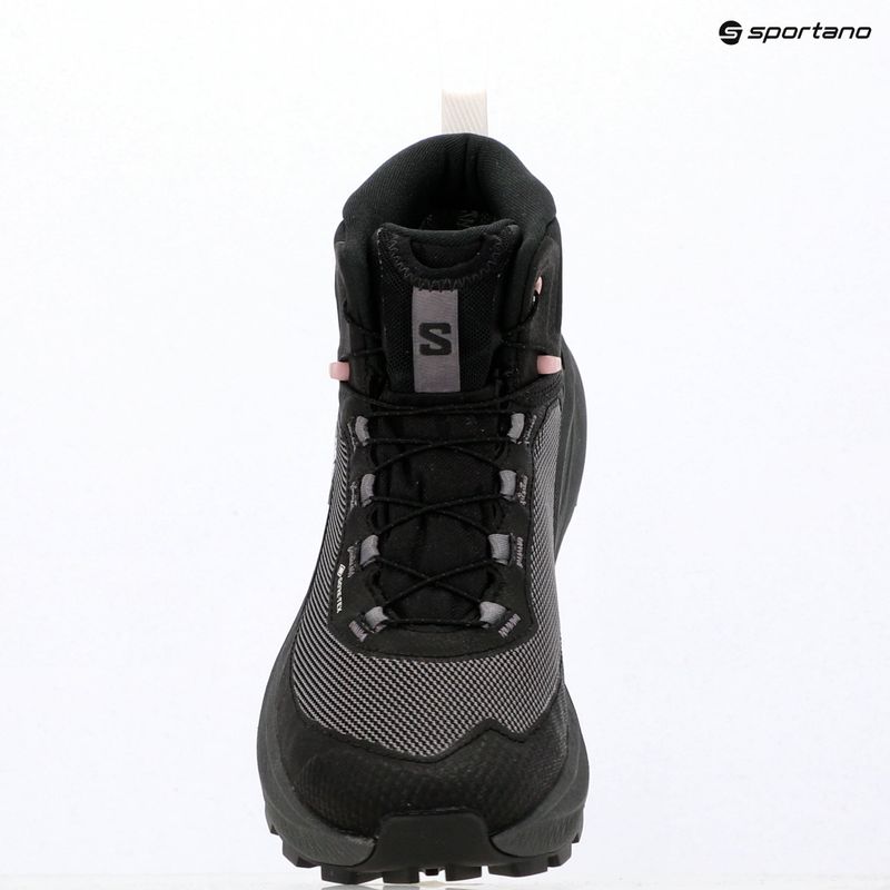 Buty turystyczne damskie Salomon Genesis Mid GTX black/dawn pink 19