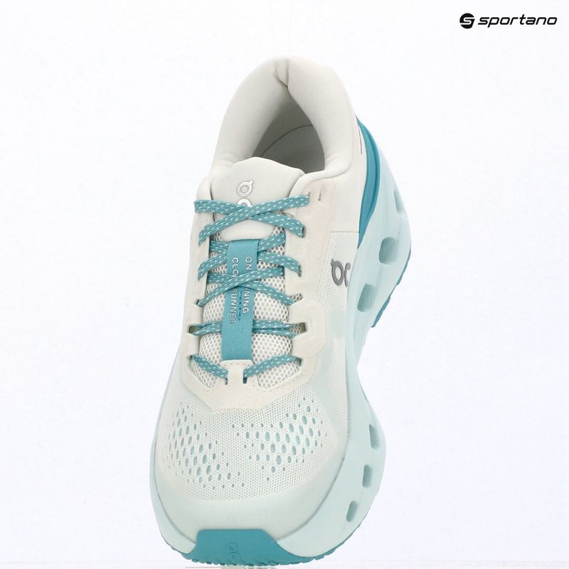 Buty do biegania damskie On Cloudrunner 3 ivory/aquamarine 15