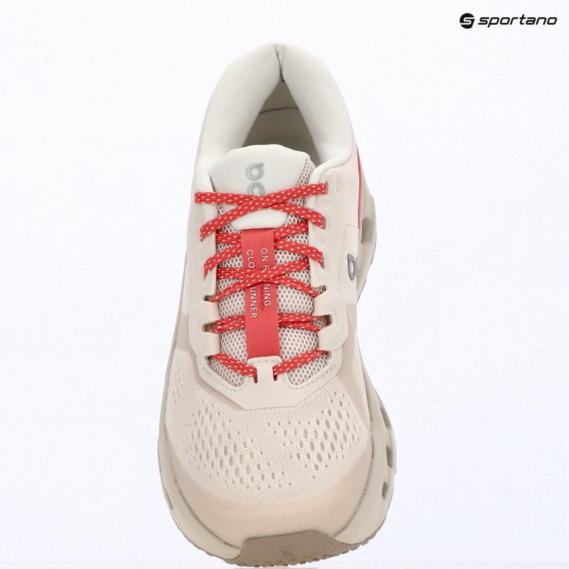 Buty do biegania damskie On Cloudrunner 3 oyster/camellia 16
