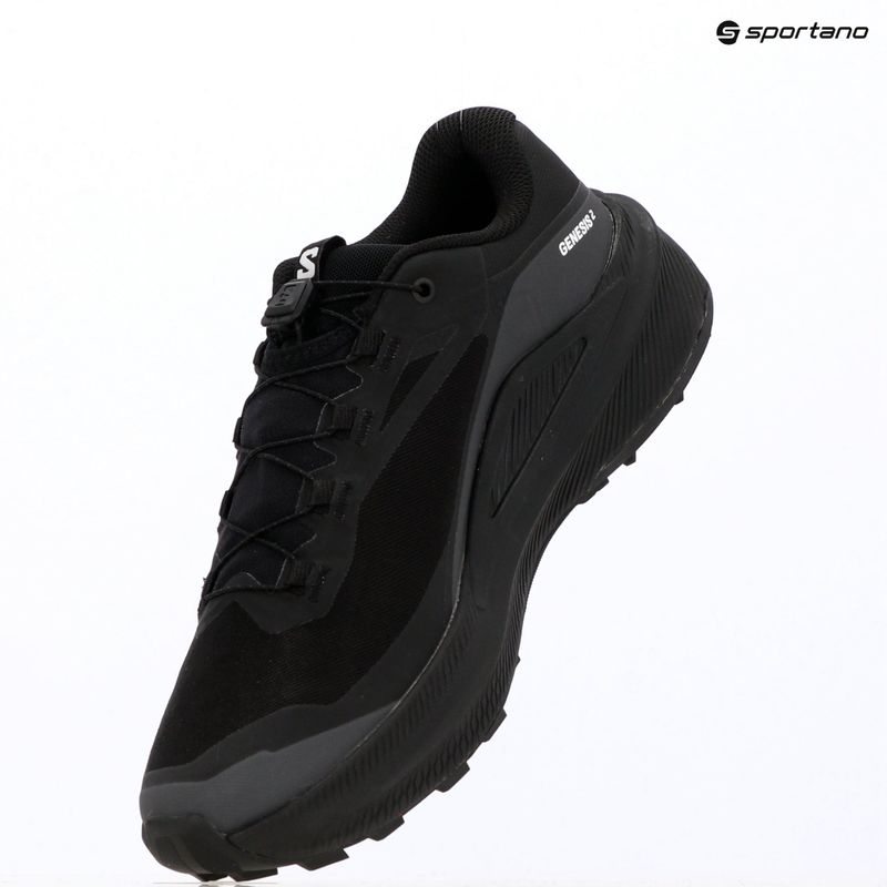 Buty do biegania męskie Salomon Genesis 2 GTX black/black 7
